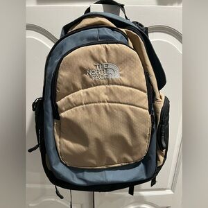 The North Face Terra 30 Hiking Backpack in green and tan